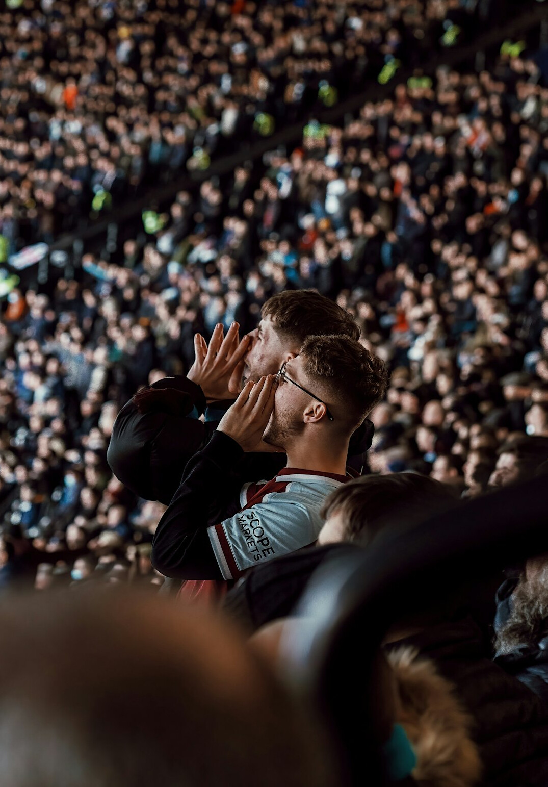 football stadium crowd